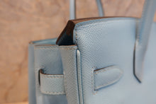 Load image into Gallery viewer, HERMES BIRKIN 30 Epsom leather Blue du nord Y Engraving Hand bag 600120282
