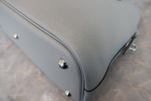 Load image into Gallery viewer, HERMES／BOLIDE 31 Clemence leather Blue pale T Engraving Shoulder bag 800070078
