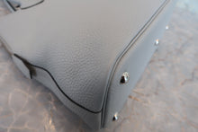 Load image into Gallery viewer, HERMES／BOLIDE 31 Clemence leather Blue pale T Engraving Shoulder bag 800070078
