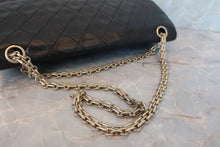 将图片加载到图库查看器，CHANEL/香奈儿 CF 双盖 链条包 羊皮 Black/Gold hadware(黑色/金色金属) 肩背包 600070111
