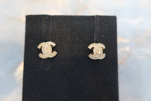 CHANEL/シャネル ココマークピアス 金メッキ ゴールド ピアス 700070113
