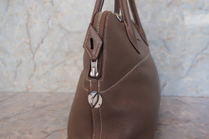 HERMES／エルメス ボリード31 トリヨンクレマンス エトゥープ □K刻印 ハンドバッグ 700060018