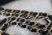 Load image into Gallery viewer, CHANEL Paris Limited Matelasse double flap chain shoulder bag Lambskin Black/Gold hadware Shoulder bag 700120118
