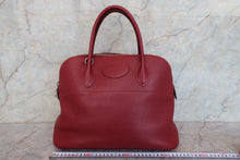 画像をギャラリービューアに読み込む, HERMES／エルメス ボリード35 トリヨンクレマンス ルージュアッシュ □R刻印 ショルダーバッグ 700110010
