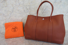 Load image into Gallery viewer, HERMES  GARDEN PARTY PM Negonda leather Cuivre □O Engraving Tote bag 600120270
