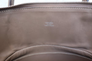 HERMES／エルメス ボリード31 トリヨンクレマンス エトゥープ □K刻印 ハンドバッグ 700060018