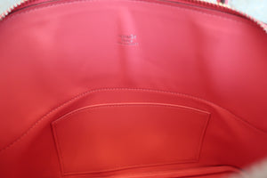HERMES／BOLIDE 27 Epsom leather Rose azalee X刻印 Shoulder bag 600060027