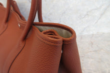 Load image into Gallery viewer, HERMES  GARDEN PARTY PM Negonda leather Cuivre □O Engraving Tote bag 600120270
