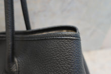 将图片加载到图库查看器，HERMES  GARDEN PARTY PM Negonda leather Black □K刻印 Tote bag 700010005
