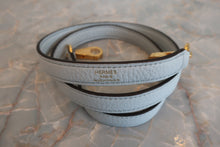 将图片加载到图库查看器，HERMES／BOLIDE 31 Clemence leather Blue pale Z刻印 Shoulder bag 700070106
