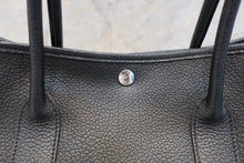 将图片加载到图库查看器，HERMES  GARDEN PARTY PM Negonda leather Black □K刻印 Tote bag 700010005
