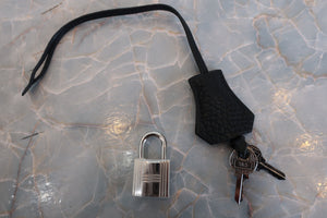 HERMES／エルメス ボリード31 トリヨンクレマンス ブラック T刻印 ショルダーバッグ 700090198