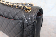 画像をギャラリービューアに読み込む, CHANEL/シャネル 中マトラッセWフラップWチェーンショルダーバッグ キャビアスキン ブラック/ゴールド金具 ショルダーバッグ 800010103
