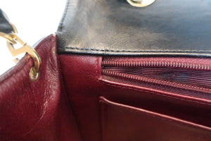 CHANEL Diana matelasse chain shoulder bag Lambskin Black/Gold hadware Shoulder bag 600050008