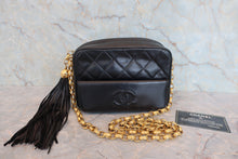 画像をギャラリービューアに読み込む, CHANEL/シャネル マトラッセフリンジチェーンショルダーバッグ ラムスキン ブラック/ゴールド金具 ショルダーバッグ 800070090
