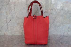 HERMES／エルメス ピコタンロックＭＭ トリヨンクレマンス ローズジャイプール □P刻印 ハンドバッグ 700090240