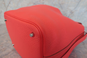 HERMES／エルメス ピコタンロックＭＭ トリヨンクレマンス ローズジャイプール □P刻印 ハンドバッグ 700090240