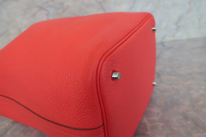 HERMES／エルメス ピコタンロックＭＭ トリヨンクレマンス ローズジャイプール □P刻印 ハンドバッグ 700090240