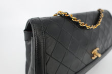 画像をギャラリービューアに読み込む, CHANEL/シャネル マトラッセチェーンショルダーバッグ ラムスキン ブラック/ゴールド金具 ショルダーバッグ 800090180
