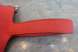 HERMES／エルメス ピコタンロックＭＭ トリヨンクレマンス ローズジャイプール □P刻印 ハンドバッグ 700090240