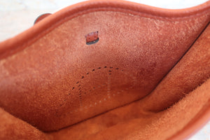 HERMES  EVELYNE TPM Clemence leather Cuivre U刻印 Shoulder bag 700070168
