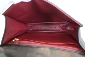 CHANEL CC mark shoulder bag Lambskin Black/Gold hadware Shoulder bag 600030078