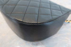 CHANEL/シャネル マトラッセチェーンショルダーバッグ ラムスキン ブラック/ゴールド金具 ショルダーバッグ 700070094