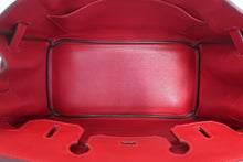 画像をギャラリービューアに読み込む, HERMES／エルメス バーキン30 ヴォーエプソン ルージュカザック □Q刻印 ハンドバッグ 800010126
