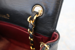 CHANEL/シャネル マトラッセチェーンショルダーバッグ ラムスキン ブラック/ゴールド金具 ショルダーバッグ 700070094