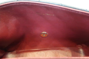 CHANEL Matelasse single flap chain shoulder bag Lambskin Black/Gold hadware Shoulder bag 600040190