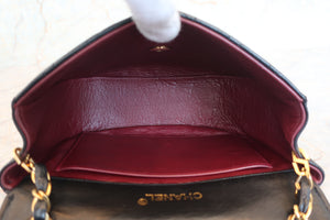 CHANEL/シャネル マトラッセチェーンショルダーバッグ ラムスキン ブラック/ゴールド金具 ショルダーバッグ 700070094
