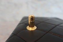 Load image into Gallery viewer, CHANEL  Diana matelasse chain shoulder bag Lambskin Black/Gold hadware Shoulder bag 800030022
