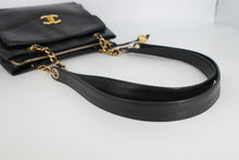 Load image into Gallery viewer, CHANEL CC mark Chain shoulder bag Caviar skin Black/Gold hardware Shoulder bag 800100066
