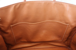 HERMES／エルメス バーキン40 クシュベル ゴールド □A刻印 ハンドバッグ 700070232