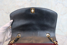 Load image into Gallery viewer, CHANEL  Diana matelasse chain shoulder bag Lambskin Black/Gold hadware Shoulder bag 800030022
