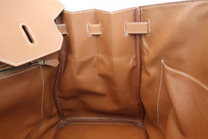 HERMES／エルメス バーキン40 クシュベル ゴールド □A刻印 ハンドバッグ 700070232
