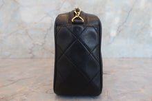 画像をギャラリービューアに読み込む, CHANEL/シャネル マトラッセフリンジチェーンショルダーバッグ ラムスキン ブラック/ゴールド金具 ショルダーバッグ 700070162
