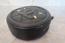 画像をギャラリービューアに読み込む, CHANEL/シャネル ココマークラウンドチェーンショルダーバッグ キャビアスキン ブラック/ゴールド金具 ショルダーバッグ 700110031
