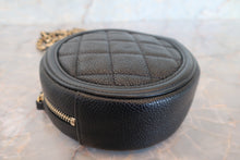 画像をギャラリービューアに読み込む, CHANEL/シャネル ココマークラウンドチェーンショルダーバッグ キャビアスキン ブラック/ゴールド金具 ショルダーバッグ 700110031
