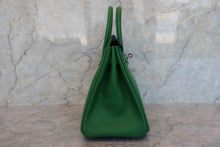 Load image into Gallery viewer, HERMES BIRKIN 25 Epsom leather  Vert benghal □N Engraving Hand bag 700050279
