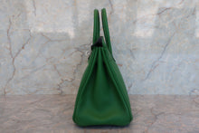 Load image into Gallery viewer, HERMES BIRKIN 25 Epsom leather  Vert benghal □N Engraving Hand bag 700050279

