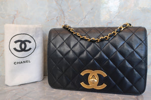 CHANEL/シャネル マトラッセチェーンショルダーバッグ ラムスキン ブラック/ゴールド金具 ショルダーバッグ 600090242