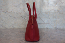 Load image into Gallery viewer, HERMES／BOLIDE 27 Graine Couchevel leather Rouge vif 〇X Engraving Shoulder bag 800010093
