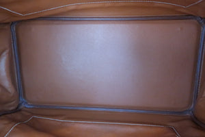 HERMES BIRKIN 40 Graine Couchevel leather Gold Hand bag 600040231