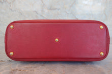 Load image into Gallery viewer, HERMES／BOLIDE 27 Graine Couchevel leather Rouge vif 〇X Engraving Shoulder bag 800010093
