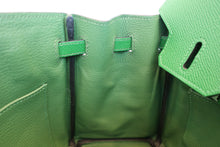 Load image into Gallery viewer, HERMES BIRKIN 25 Epsom leather  Vert benghal □N Engraving Hand bag 700050279
