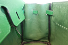 Load image into Gallery viewer, HERMES BIRKIN 25 Epsom leather  Vert benghal □N Engraving Hand bag 700050279
