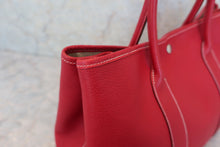 Load image into Gallery viewer, HERMES GARDEN PARTY PM Negonda leather Rouge garance □K Engraving Tote bag 500110030
