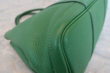 画像をギャラリービューアに読み込む, HERMES／エルメス ガーデンパーティＴＰＭ ネゴンダ グリーン □N刻印 トートバッグ 800010139
