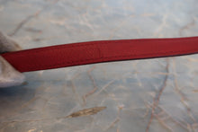 Load image into Gallery viewer, HERMES／BOLIDE 27 Graine Couchevel leather Rouge vif 〇X Engraving Shoulder bag 800010093
